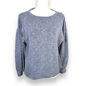 Neely Drop shoulder Ribbed Popover